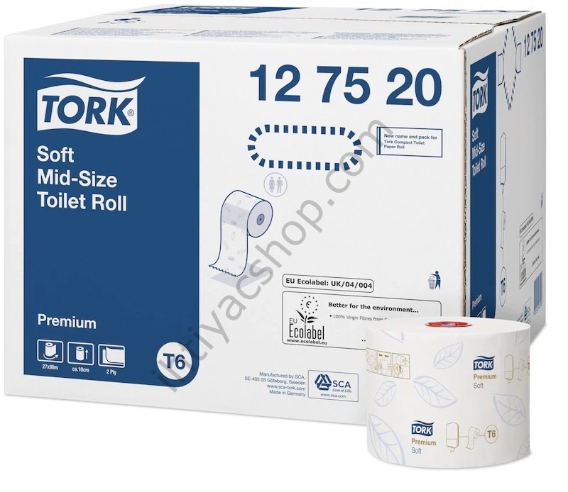 Tork Çift Rulo Tuvalet Kağıdı Advanced 100m 27 Adet
