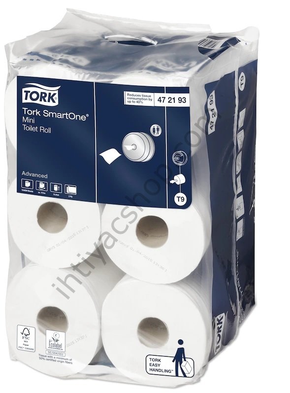 Tork SmartOne Mini Tuvalet Kağıdı Advanced 112m*12