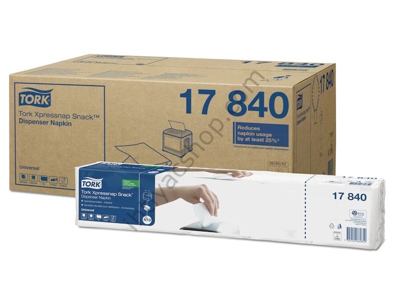 Tork Xpressnap® Snack Dispenser Peçete 225 Yaprak 40 Adet