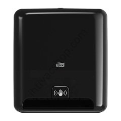 Sensörlü Tork Matic Hareketli Havlu Dispenseri Siyah