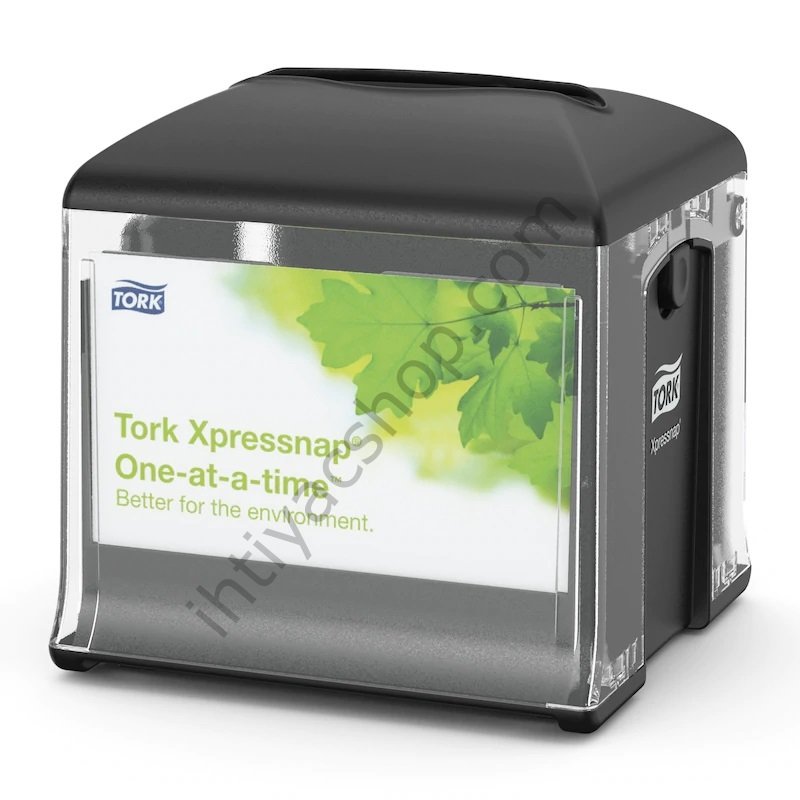 Tork Expressnap Snack Masaüstü Dispenser Peçetelik Siyah