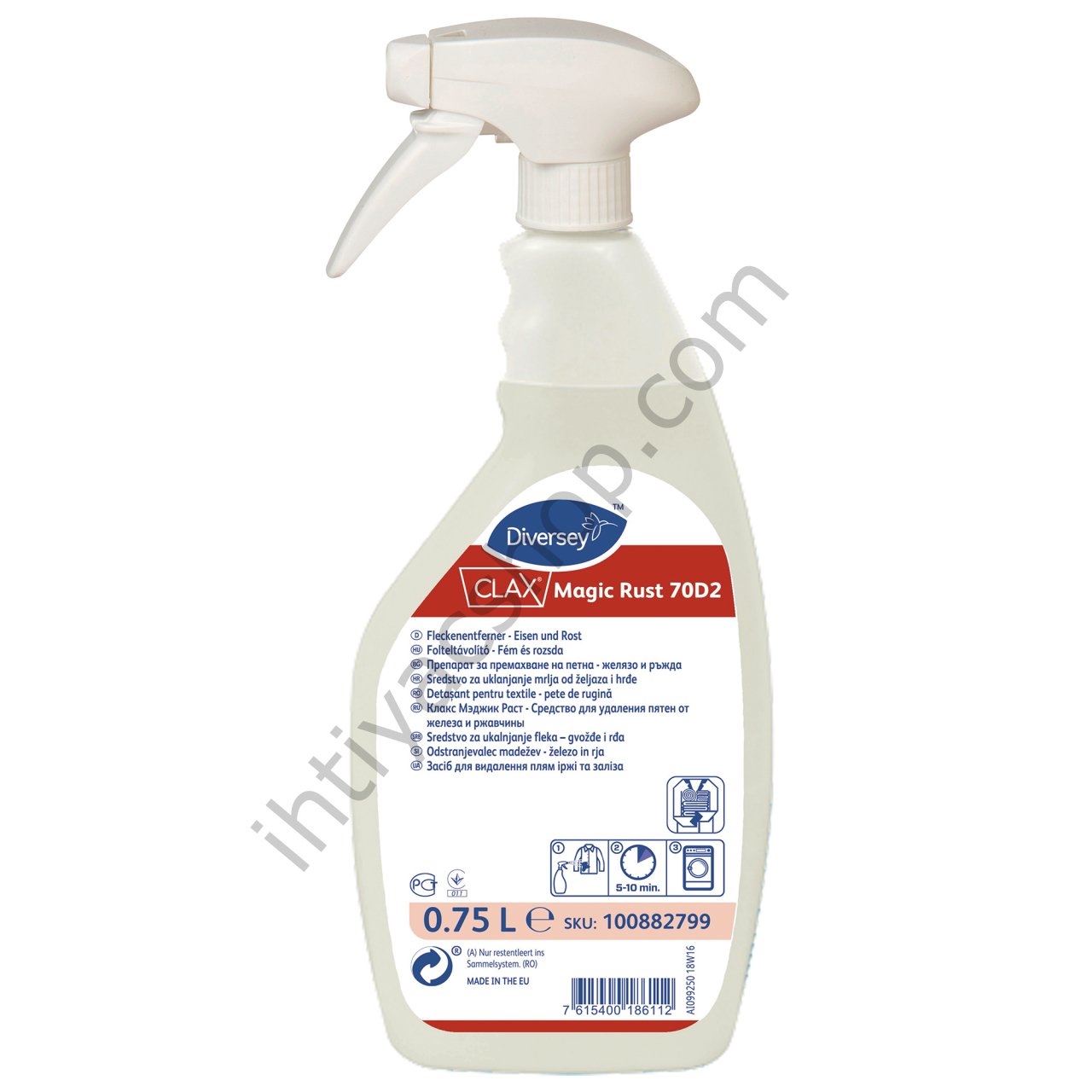 Clax Magic Rust 0.75L Pas ve Metal Leke Çıkarıcı