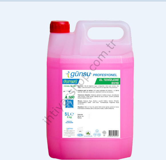 ANTE El Temizleme Sıvısı-Pembe 5LT