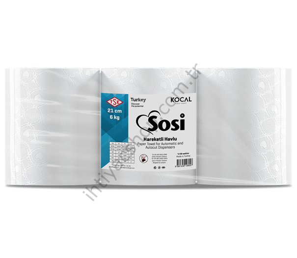 Sosi Hareketli Havlu 20,7cm - 6 kg