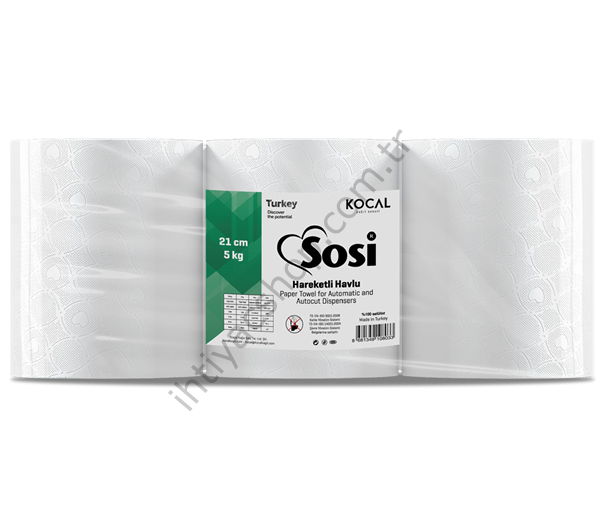 Sosi Hareketli Havlu 20,7 cm - 5 kg.