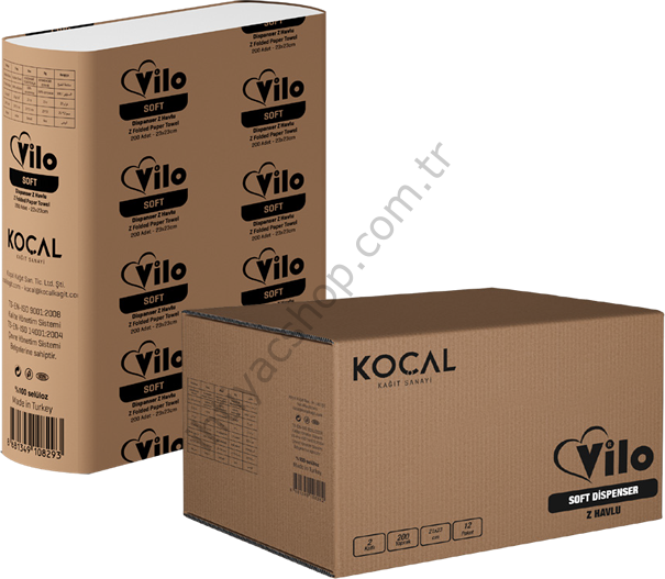 Vilo Soft Extra Lüx Garson Katlamalı Peçete 100 YAPRAK