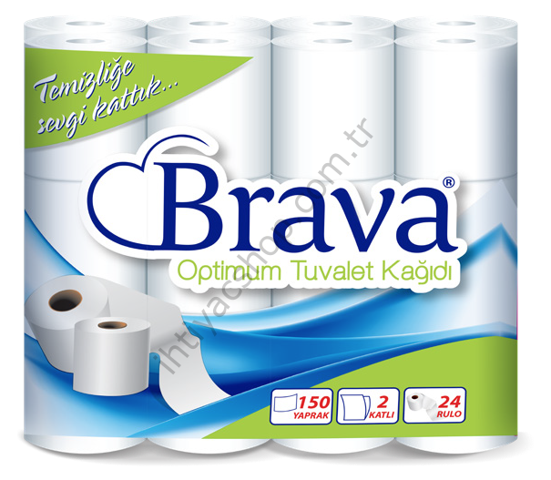 Brava Optimum Tuvalet Kağıdı 24*3 150 YAPRAK