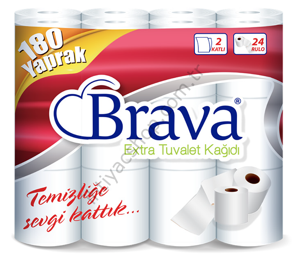 Brava Extra Tuvalet Kağıdı 24*3 180 YAPRAK