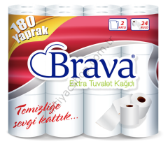 Brava Extra Tuvalet Kağıdı 24*3 180 YAPRAK
