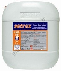 Setrax Likid HID Ağır Kir, Yağ Ve Kan Çözücü Sıvı Yardımcı Yıkama Maddesi 20 L