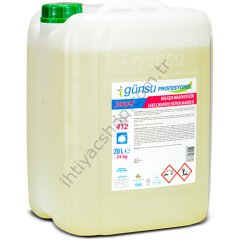 Jaxpel 412 Bulaşık Makinesi İçin Leke Çıkartıcı Ve Protein Çözücü Hijyen Maddesi 20 L