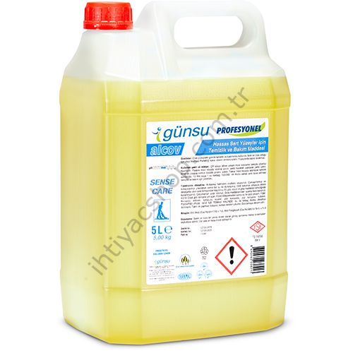 Alcov Sense Care Hassas Sert Yüzeyler İçin Temizlik Ve Bakım Maddesi 5 L