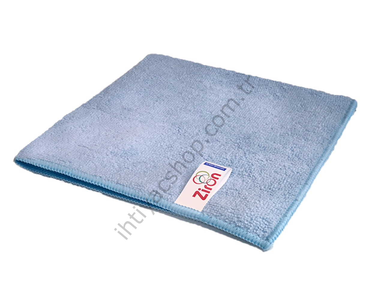 Ziron Mikrofiber Kalın Dokulu Genel Temizlik Bezi Mavi 40x40cm
