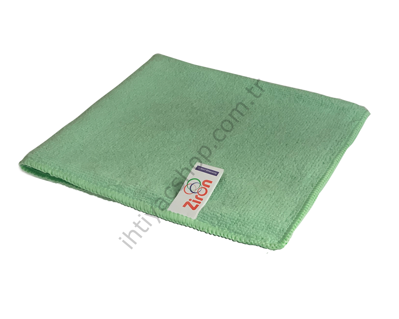 Ziron Mikrofiber Kalın Dokulu Genel Temizlik Bezi Yeşil 40x40cm