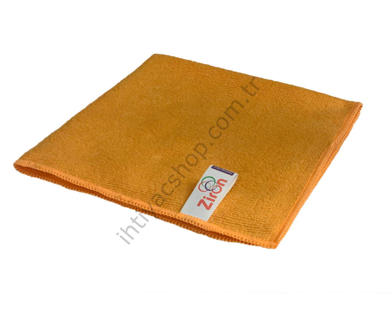 Ziron Mikrofiber Kalın Dokulu Genel Temizlik Bezi Turuncu 40x40cm