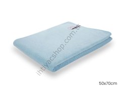Intermop Mikrofiber Premium 140gr Parlak Doku Genel Temizlik Bezi Mavi 50x70cm