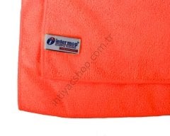 Intermop Mikrofiber Kalın Dokulu Genel Temizlik Bezi Kırmızı 40x40cm