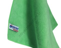 Intermop Mikrofiber Kalın Dokulu Genel Temizlik Bezi Yeşil 40x40cm