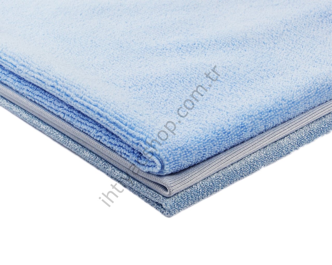Intermop Mikrofiber Kalın Dokulu Genel Temizlik Bezi Mavi 50x70cm