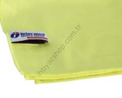 Intermop Mikrofiber Cam Temizleme Bezi Sarı 40x40cm