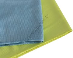 Intermop Mikrofiber Cam Temizleme Bezi Mavi 40x40cm