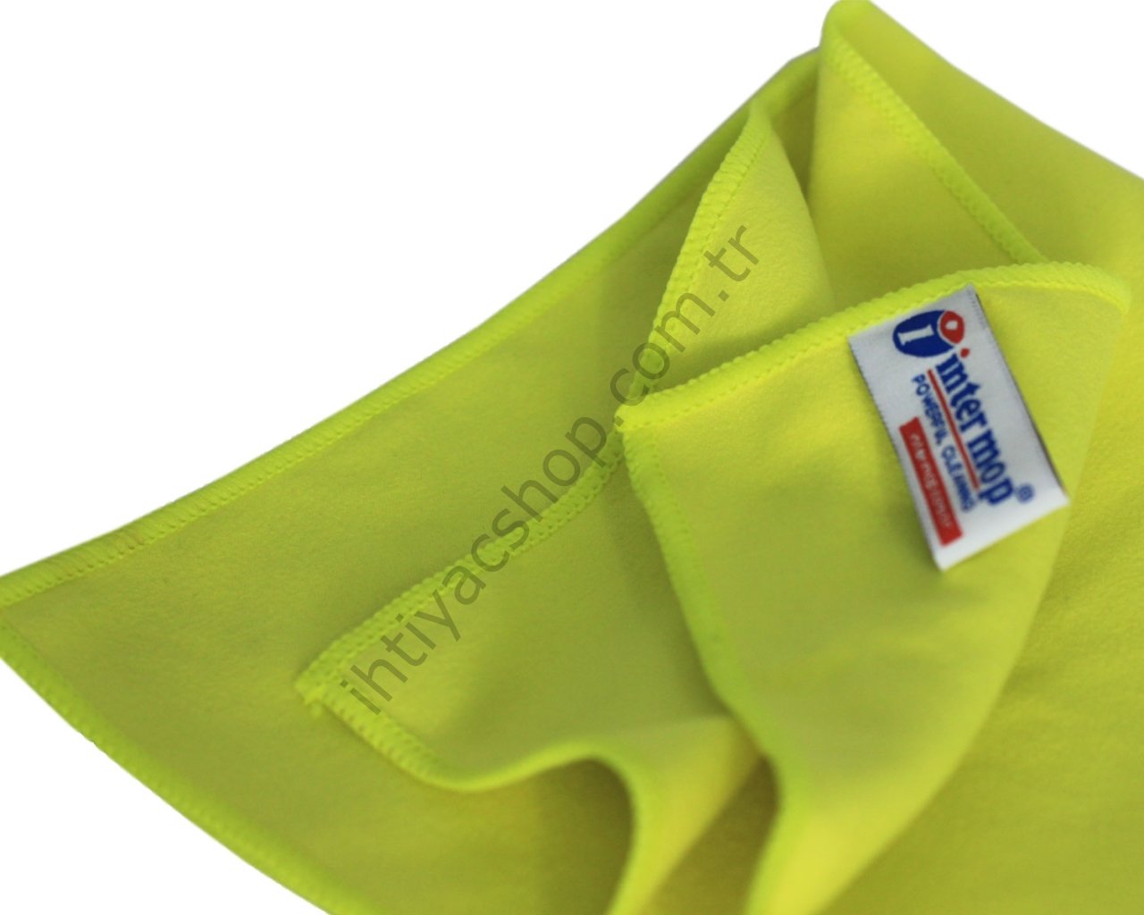Intermop Mikrofiber Hassas Yüzey Temizleme Bezi Sarı 40x40cm