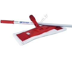 Intermop Plastik Mop Tutucu (Paspas Aparatı) Kırmızı 40cm