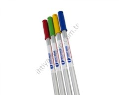 Intermop Alüminyum Eloksallı Premium Düz Boru 140cm (Mop Paspas Sapı)