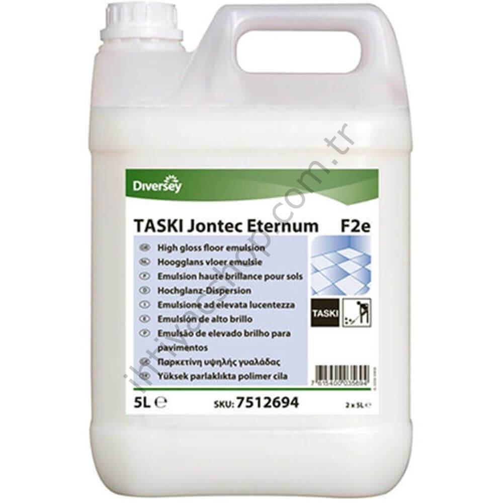 Diversey Taski Jontec Eternum Yüksek Parlaklık Sağlayan Akrilik Cila 5 L