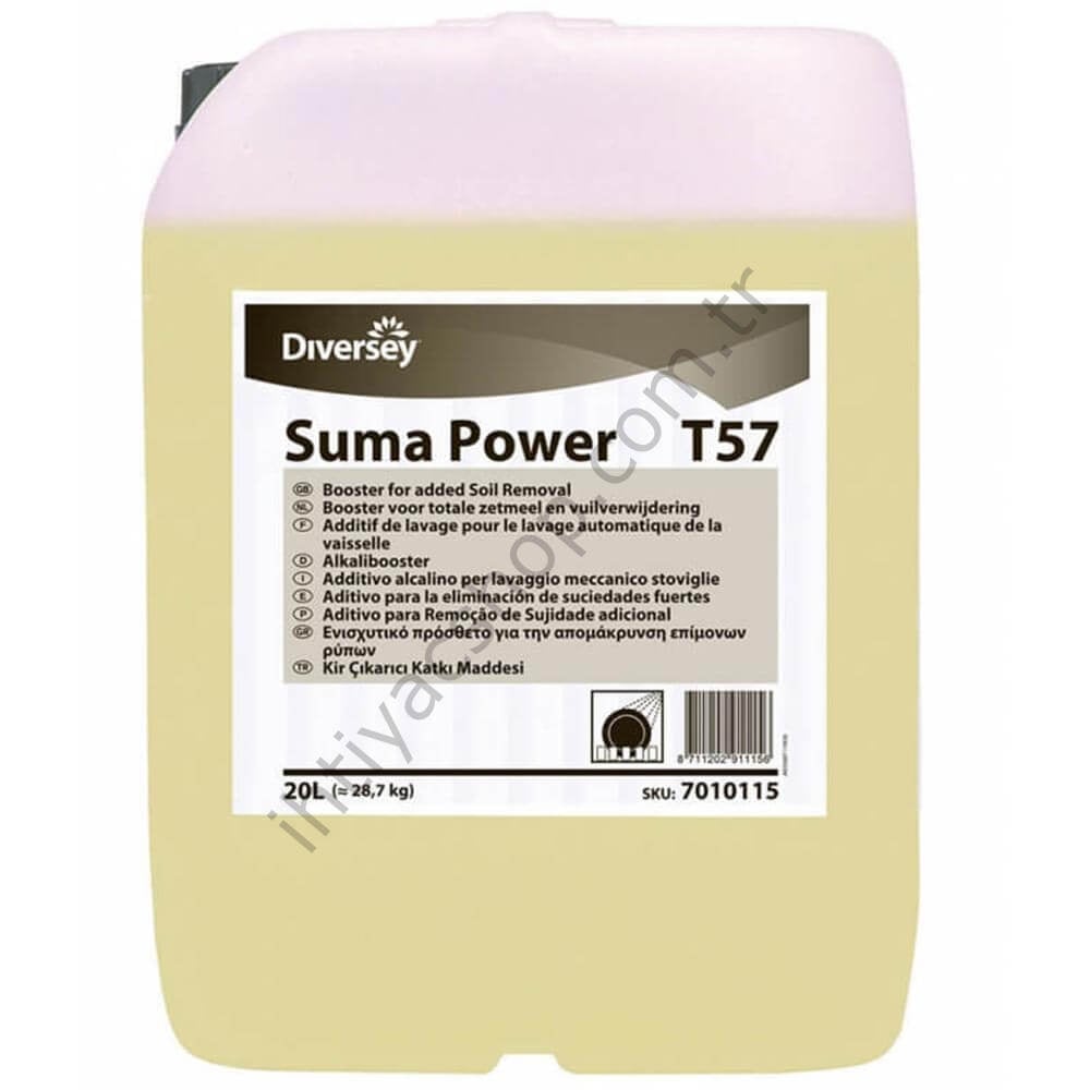 Diversey Suma Power T57 Bulaşık Makineleri İçin Nişasta Çözücü 20 L