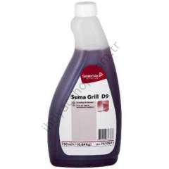 Diversey Suma Grill D9 Ağır Yağ Çözücü Fırın Temizleme Maddesi 840 ml