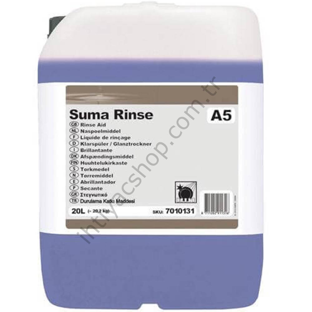 Diversey Suma Rinse A5 Bulaşık Makinesi Parlatıcısı 20 L