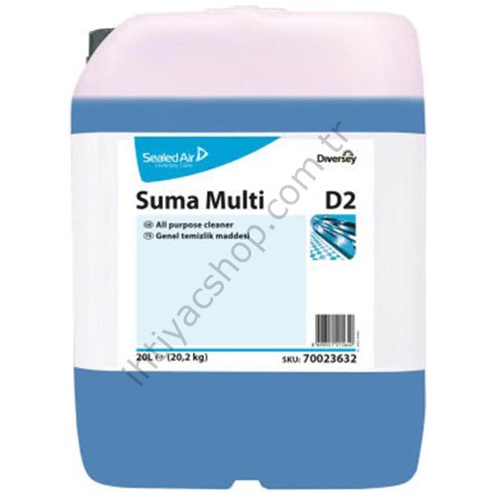 Diversey Suma Multi D2 Yüzey Temizleyici 20 L