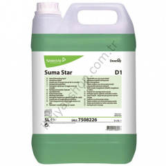 Diversey Suma Star D1 Elde Bulaşık Yıkama Deterjanı 5 L