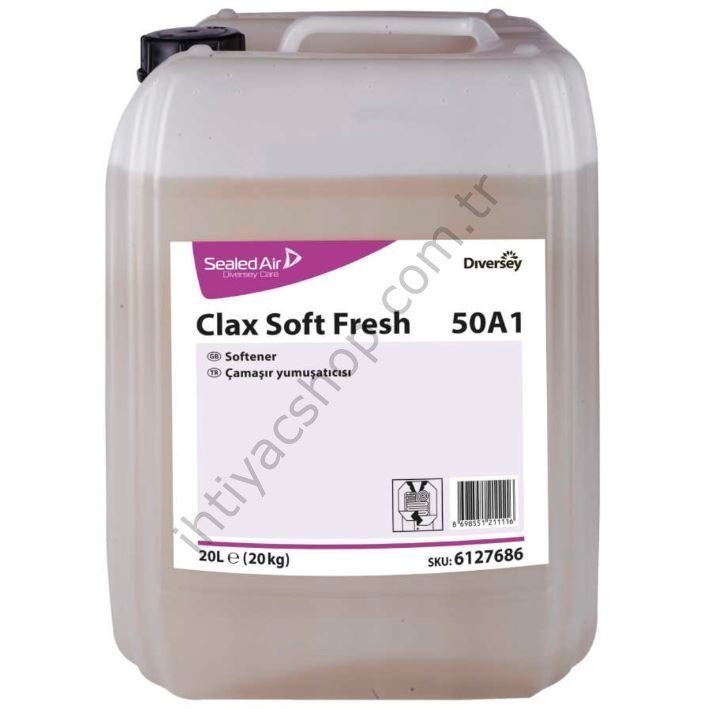 Diversey Clax Soft Fresh 50A1 Çamaşır Yumuşatıcı 20 L