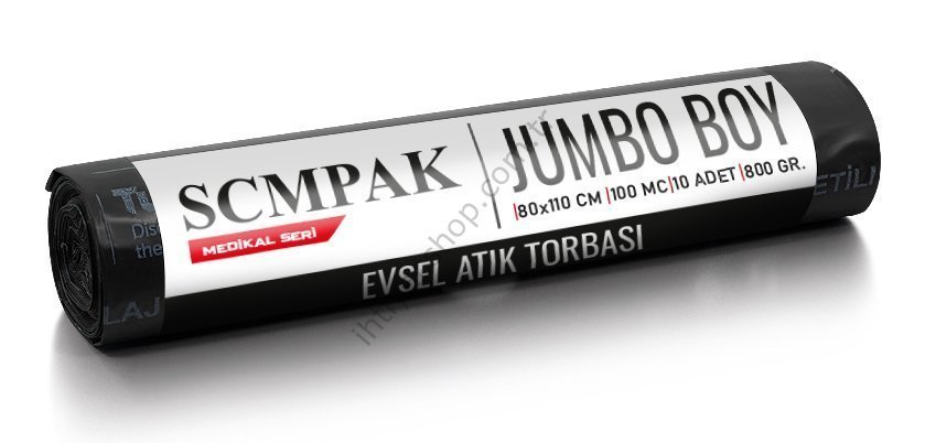 Evsel Atık Çöp Torbaları 80x110