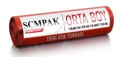 Tıbbi Atık Çöp Torbası 55x60