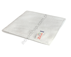 Ziron Mikrofiber Kalın Dokulu Genel Temizlik Bezi Beyaz 40x40cm  10  ADET