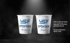 Kişiye Özel Baskılı Karton Bardak 7 0z